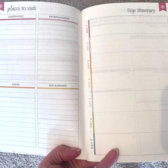 NEW Erin Condren Travel Journal Petite Planner 5.7" x 8.25" You Are On Your Way - Picture 4 of 7